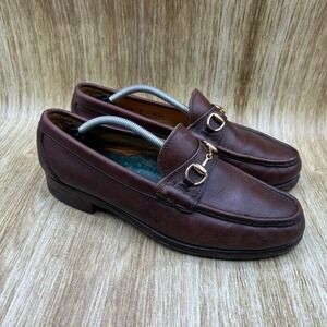 Alden Cape Cod Collection Horsebit Loafers Mens Size 8 D Brown Casual Shoes H466